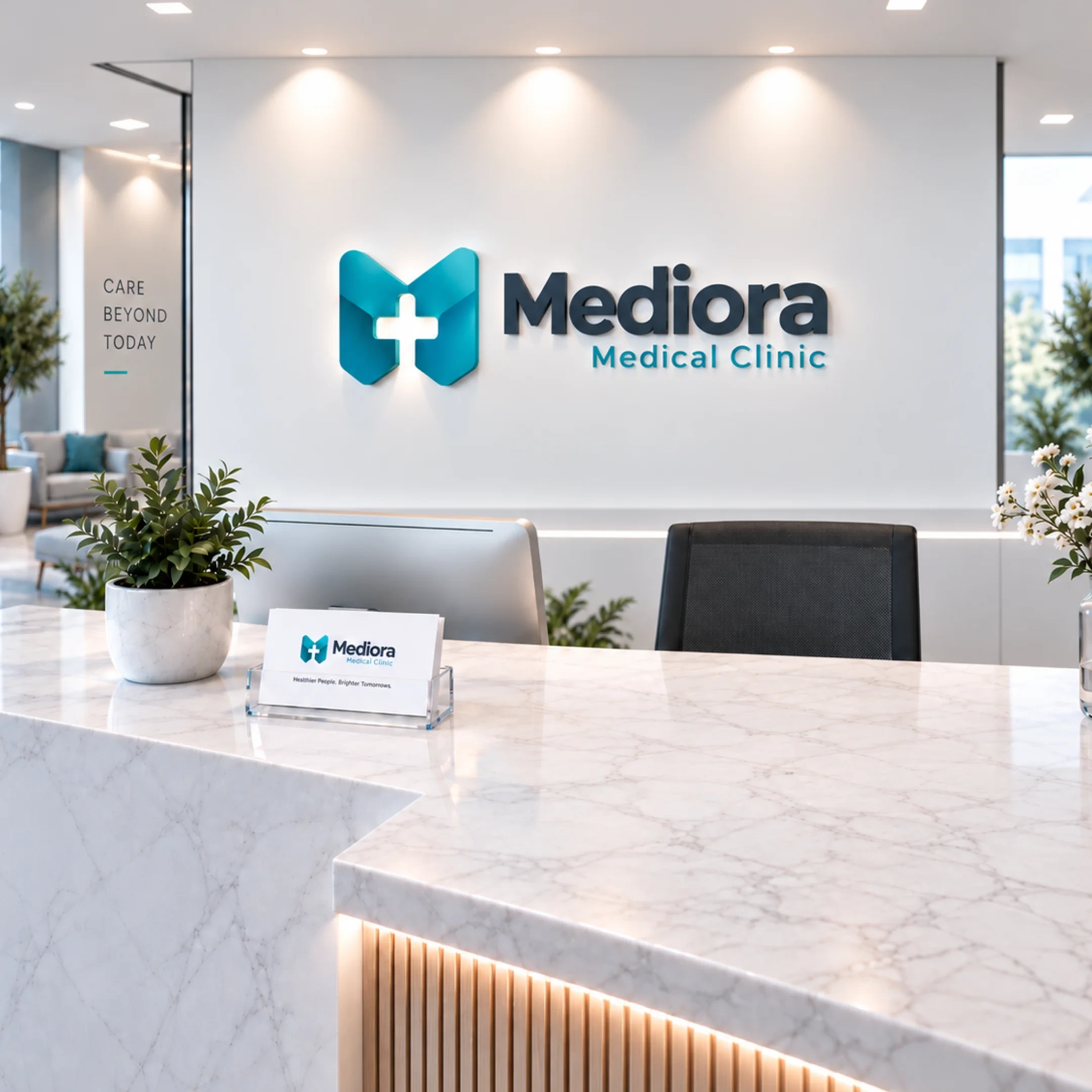 Mediora Medical Clinic Visual Identity